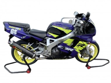 Best 1996-1997 Honda CBR900RR 893 Motorcycle Fairings - Blue Neon Yellow