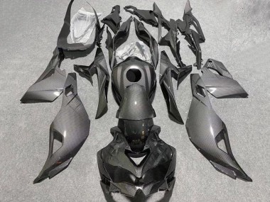 Best 2019-2025 Kawasaki ZX4R ZX-4RR Motorcycle Fairings - Faux Carbon Fiber