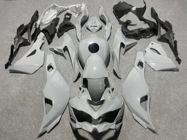 Best 2019-2025 Kawasaki ZX4R ZX-4RR Motorcycle Fairings - Grey