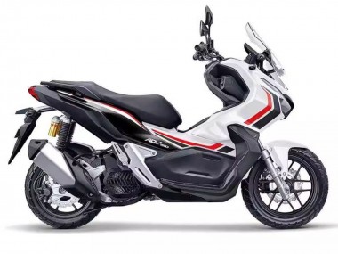 Best 2018-2021 Honda ADV150 Motorcycle Fairings - White Red Black