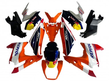 Best 2022-2024 Honda ADV160 Motorcycle Fairings - Orange White Red Blue Repsol Red Bull