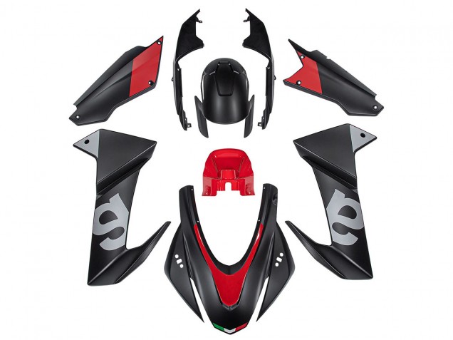 2020-2024 Aprilia RS660 Motorcycle Fairings - Black Red