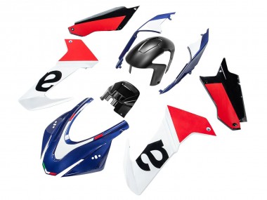 Best 2020-2024 Aprilia RS660 Motorcycle Fairings - White Blue Red