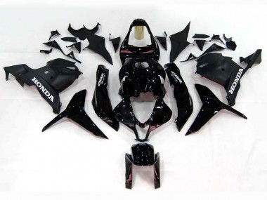 Best 2009-2012 Honda CBR600RR Motorcycle Fairing - Glossy Black