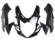 2011-2024 Suzuki GSXR 600/750 Motorcycle Fairings - Matte Black Glossy Black