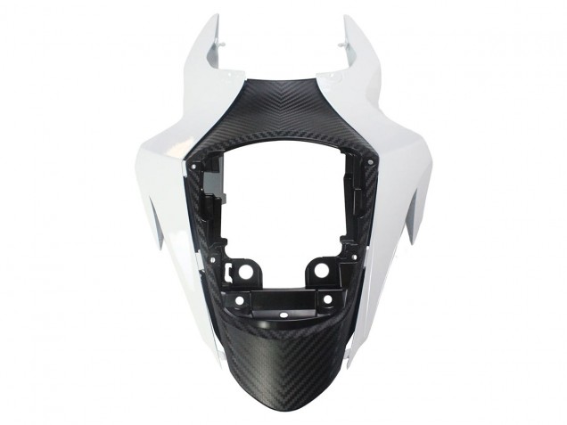 2011-2024 Suzuki GSXR 600/750 Motorcycle Fairings - White Glossy Black Red Decal