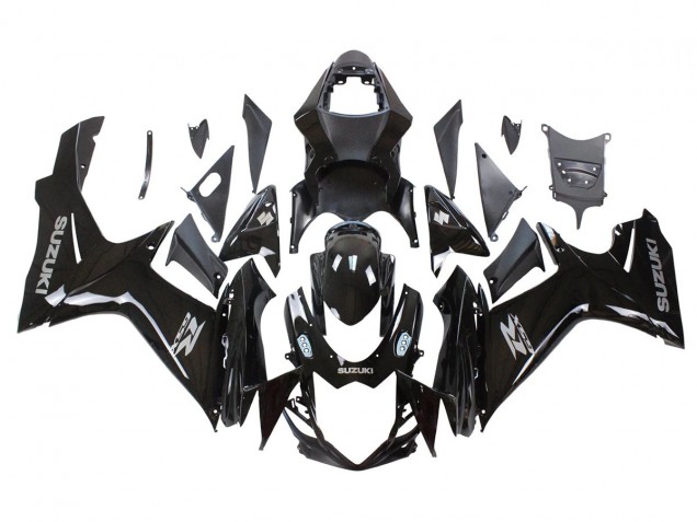 2011-2024 Suzuki GSXR 600/750 Motorcycle Fairings - Glossy Black