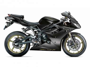 Best 2006-2008 Triumph Daytona 675 Motorcycle Fairings - Matte Black