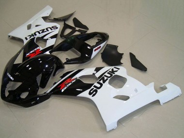 Best 2004-2005 Suzuki GSXR 750 Motorcycle Fairings - Glossy Black White Red