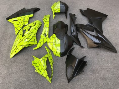 Alien Blue and White 2009-2014 S1000RR Motorcycle Fairings