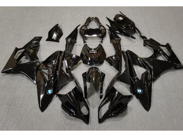 Alien Blue and White 2009-2014 S1000RR Motorcycle Fairings