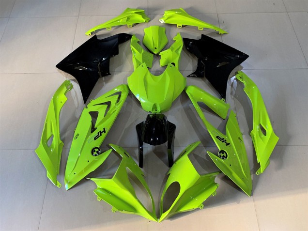 Alien Blue and White 2009-2014 S1000RR Motorcycle Fairings