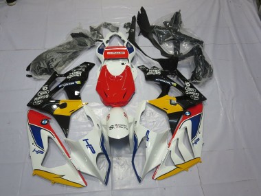 Alien Blue and White 2009-2014 S1000RR Motorcycle Fairings