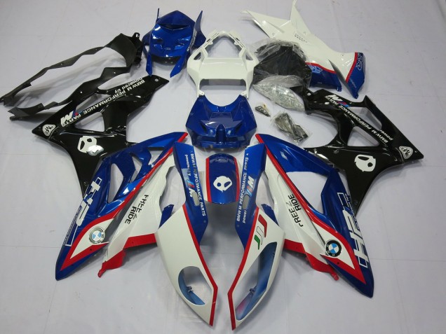 Alien Blue and White 2009-2014 S1000RR Motorcycle Fairings Alien Blue and White 2009-2014 S1000RR Motorcycle Fairings