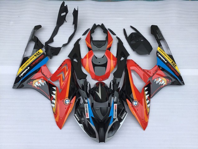 Alien Blue and White 2009-2014 S1000RR Motorcycle Fairings Alien Blue and White 2009-2014 S1000RR Motorcycle Fairings