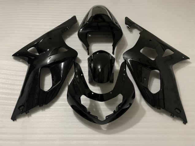 Black Gloss 2001-2003 GSXR 600-750 Motorcycle Fairings
