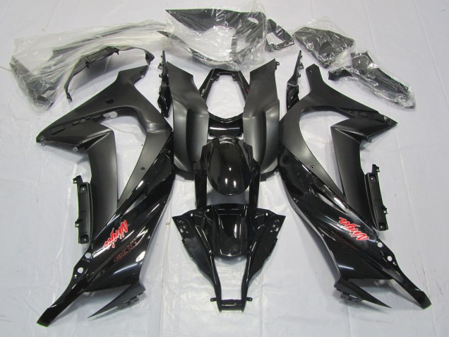 Black Matte Gloss 2011-2015 ZX10R Motorcycle Fairings