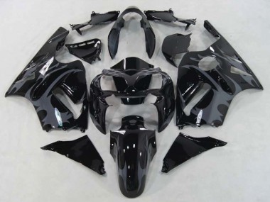 Black Warrior 2002-2005 ZX12R Motorcycle Fairings