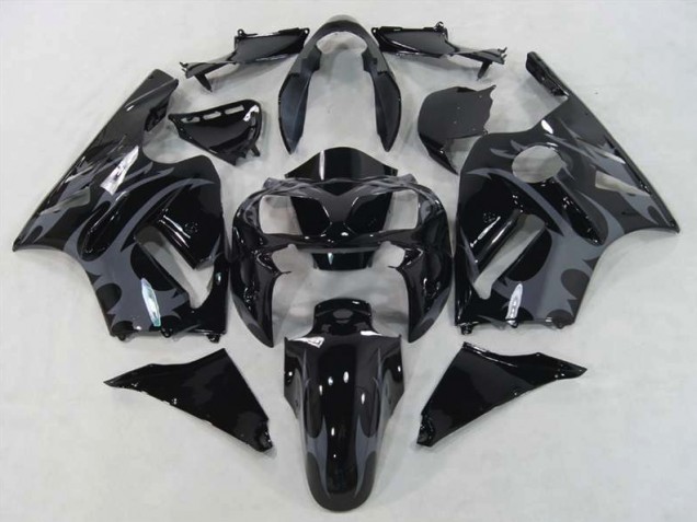 Black Warrior 2002-2005 ZX12R Motorcycle Fairings