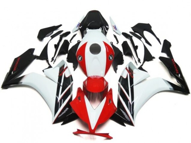 Black and Red / White Gloss 2012-2016 CBR1000RR Motorcycle Fairings Black and Red / White Gloss 2012-2016 CBR1000RR Motorcycle Fairings