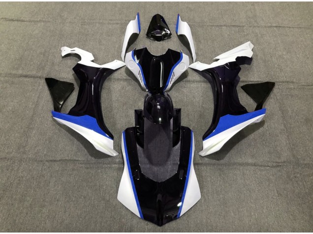 Blue Black and White 2015-2019 R1 Motorcycle Fairings