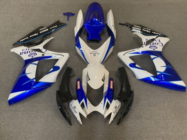 Blue Corona 2006-2007 GSXR 600-750 Motorcycle Fairings