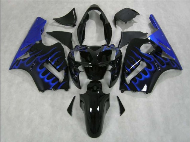 Blue Flame 2002-2005 ZX12R Motorcycle Fairings