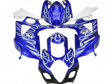 Blue Flame 2007-2008 GSXR 1000 Motorcycle Fairings