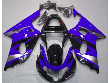 Blue OEM Style 2001-2003 GSXR 600-750 Motorcycle Fairings