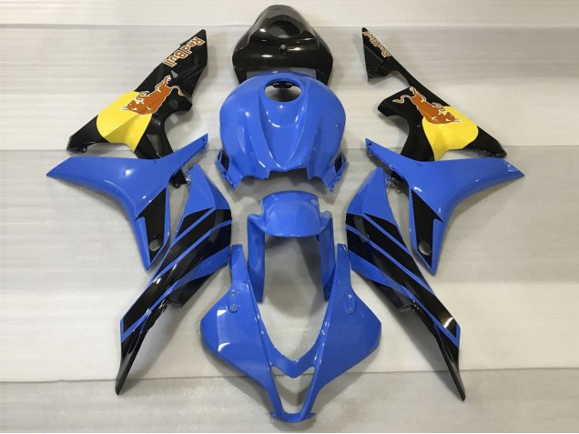 Blue & Orange Bull 2007-2008 CBR600RR Motorcycle Fairings Blue & Orange Bull 2007-2008 CBR600RR Motorcycle Fairings