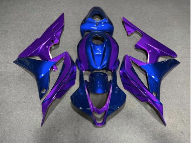 Blue & Purple 2007-2008 CBR600RR Motorcycle Fairings
