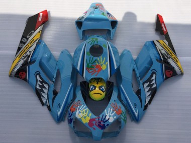 Blue Shark 2004-2005 CBR1000RR Motorcycle Fairings