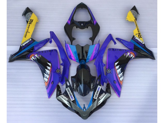 Blue Shark 2007-2008 R1 Motorcycle Fairings