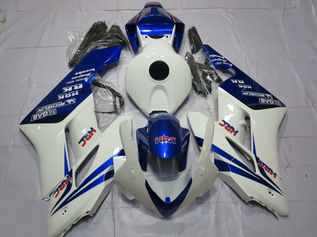 Blue White HRC 2004-2005 CBR1000RR Motorcycle Fairings