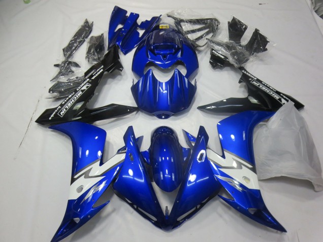 Gloss Blue White 2004-2006 R1 Motorcycle Fairings