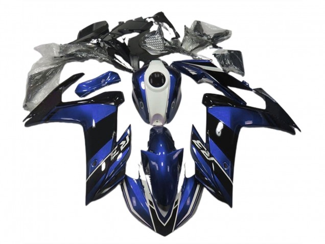 Blue and Gloss Black 2015-2018 R3 Motorcycle Fairings Blue and Gloss Black 2015-2018 R3 Motorcycle Fairings