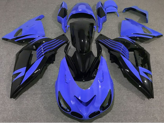 Bright Blue 2006-2011 ZX14R Motorcycle Fairings