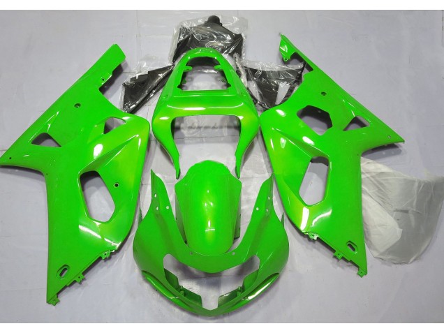 Bright Green 2001-2003 GSXR 600-750 Motorcycle Fairings