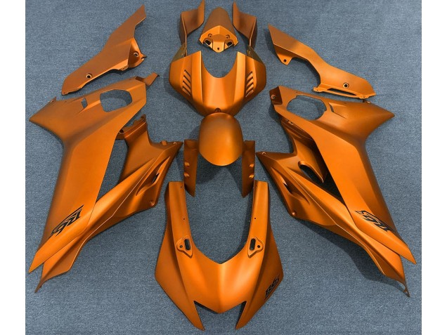 Bright Orange Matte 2017-2021 R6 Motorcycle Fairings