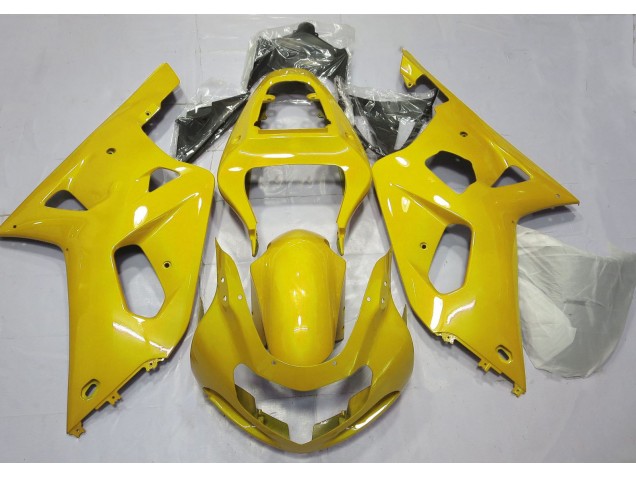 Bright Yellow 2001-2003 GSXR 600-750 Motorcycle Fairings