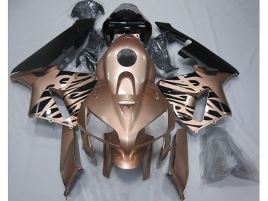 Bronze Flame 2005-2006 CBR600RR Motorcycle Fairings