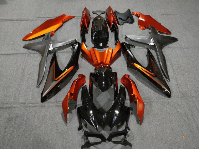 Burnt Orange OEM Style 2008-2010 GSXR 600-750 Motorcycle Fairings