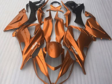 Candy Orange Gloss 2016-2019 ZX10R Motorcycle Fairings