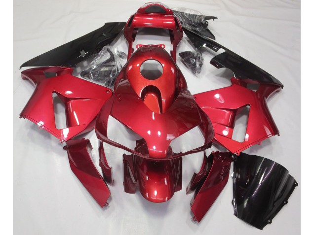 Candy Red Plain 2003-2004 CBR600RR Motorcycle Fairings