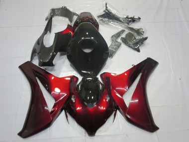 Candy Red and Black 2008-2011 CBR1000RR Motorcycle Fairings