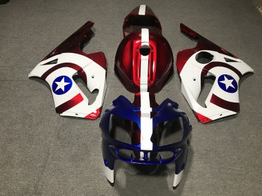 Captain America 2002-2005 ZX12R Motorcycle Fairings