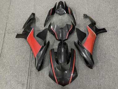 Carbon Fiber & Red 2015-2019 R1 Motorcycle Fairings
