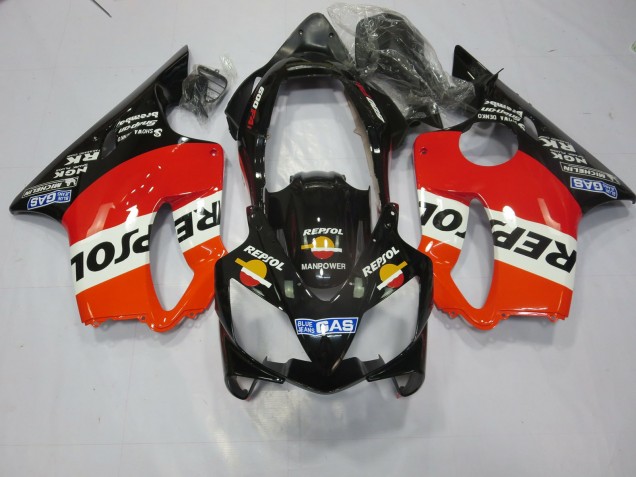 Classic Repsol 2004-2007 CBR600 F4i Motorcycle Fairings