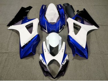 Custom Design Blue 2007-2008 GSXR 1000 Motorcycle Fairings