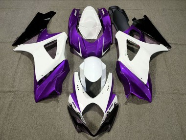 Custom Design Purple 2007-2008 GSXR 1000 Motorcycle Fairings